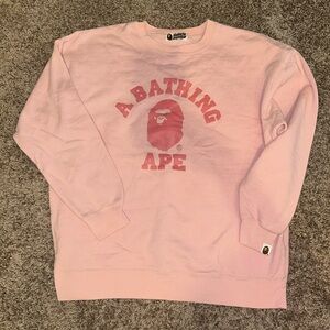 BAPE crewneck sweatshirt